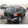 Image 2 : 2004 HYUNDAI SANTA FE, 4DR SUV, BLACK ,VIN # KM8SB13D54U793152