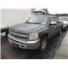 Image 1 : 2013 CHEVROLET SILVERADO LS, 4DR CREW CAB PU, BLUE, VIN # 3GCPKREA1DG214429