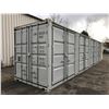 Image 1 : BRAND NEW 40' HIGH CUBE SHIPPING CONTAINER WITH 4 LARGE SIDE DOUBLE SWING DOORS AND 1 REAR DOUBLE