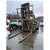 Image 1 : CLARK  30,000LB CAPACITY 2 STAGE DIESEL FORKLIFT WITH SIDE SHIFT, TILT & ADJUSTING FORKS