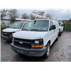 Image 1 : 2008 CHEVROLET, 4DR CARGO VAN, WHITE, VIN # 1GCGG25C381113956