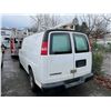 Image 2 : 2008 CHEVROLET EXPRESS, 4DR CARGO VAN, WHITE, VIN # 1GCGG25C981115467