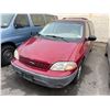 Image 1 : 2003 FORD WINDSTAR SPORT 4DR PASS VAN, RED, VIN # 2FMZA574X3BB37875