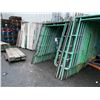Image 2 : LARGE LOT OF INDUSTRIAL SCAFFOLDING SECTIONS INCLUDING: 122 - 60"W X 79"H UPRIGHTS, 29 - 36"W X