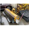 Image 1 : YELLOW MB 6' INDUSTRIAL HYDRAULIC SWEEPER ATTACHMENT