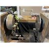 Image 2 : 12' INDUSTRIAL HAND / FOOT CONTROL OPERATED LATHE RUBBER ROLLER WITH HEAD & JIG