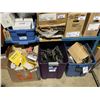 Image 2 : SHELF OF ASSORTED  PLUMBING FIXTURES AND HARDWARE