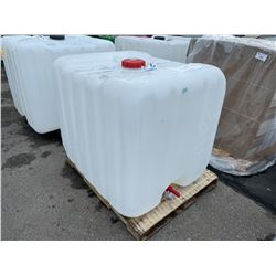 3 - 1000L FOOD GRADE LIQUID STORAGE CONTAINERS