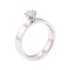 Image 4 : 0.50 ctw Diamond Solitaire Ring - 14KT White Gold