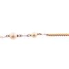 Image 1 : Chanel Faux Pearl & Crystal CC Pendant Necklace