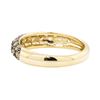 Image 3 : 1.00 ctw Greenish Yellow Sapphire Ring - 18KT Yellow Gold
