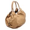 Image 2 : Louis Vuitton Tan Leather Mahina Large Hobo Shoulder Bag