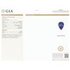 Image 6 : 14KT White Gold GIA Certified 24.90 ctw Tanzanite and Diamond Ring