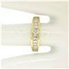 Image 4 : Honora 18K Gold 1.25 ctw Channel Elongated Princess Diamond Graduated Band Ring