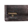 Image 7 : Chanel Black Lambskin Leather French Purse Wallet