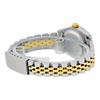 Image 4 : Rolex Ladies 2 Tone Black Diamond 26MM Datejust Wristwatch