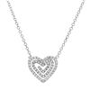 Image 1 : 18k Gold 2.95CTW Diamond Necklace, (SI1-SI2/G-H)