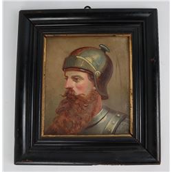 Friedrich Fehr 1862-1927 Prussian Soldier Painting