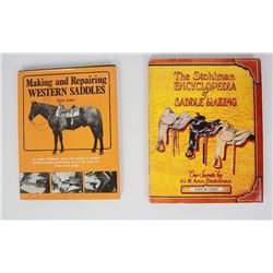 Lot of 2 Saddle Making Books