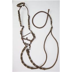 Antique Peruvian Paso Horse Bridle & Bit