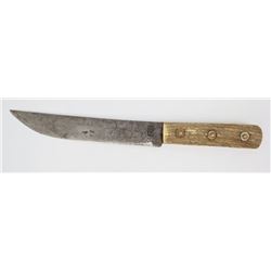 Montana Native American Elk Handle Bowie Knife