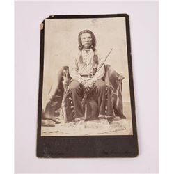 Montana Crow Indian Cabinet Photo Little Coyote