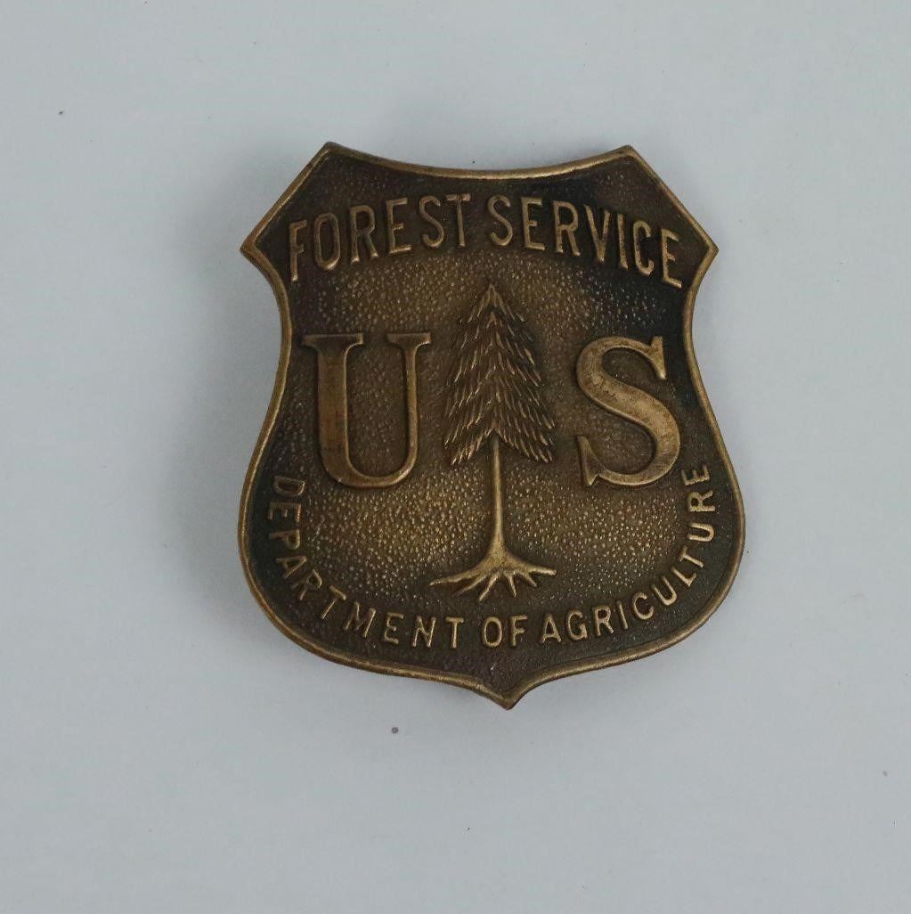 Authentic Antique US Forest Service Badge