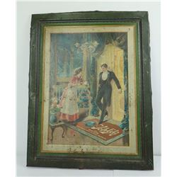 Antique Pre Pro Schlitz Beer Tin Advertising Sign