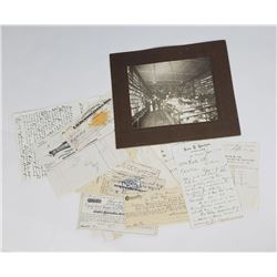 Holter Hardware Montana Territory Paperwork Photo