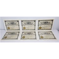 6 Montana Blackfoot Gold Mining Company Stocks