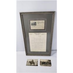Frank B. Linderman Glacier Park Montana Letter