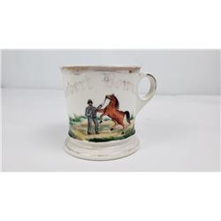 Race Horse Trainer Occupational Shaving Mug