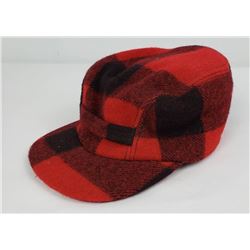 Filson Red Mackinaw Wool Hunting Hat