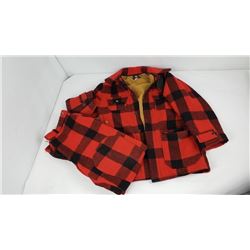 Men's Woolrich Red Mackinaw Hunting Jacket Pants