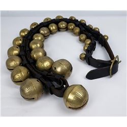 Set of Large Bronze Sleigh Bells