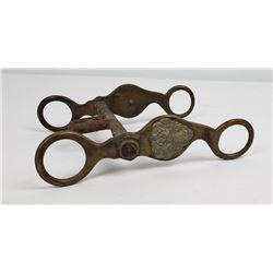 August Buermann Bronze Buffalo Cowboy Horse Bit
