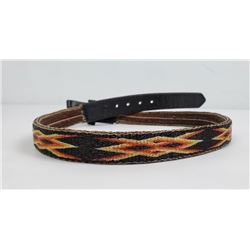 Deer Lodge Prison Montana Horsehair Belt