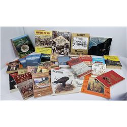 Lot of Montana Cowboy Indian History Books