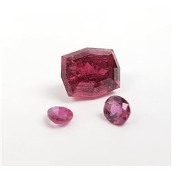 Lot of Natural Rubies One Large 6.35 Carat