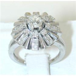 1131 18KW Gold Ring w/ Diamonds