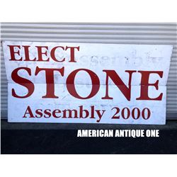 244cm Elect Stone wooden sign