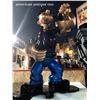 Image 6 : 151cm Popeye Life Size Figure Artist Laura Crier art production