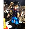 Image 7 : 151cm Popeye Life Size Figure Artist Laura Crier art production