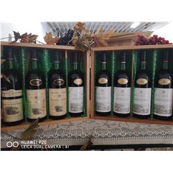 8 BOTTLE COLLECTION OF ERNEST AND JULIO GALLO