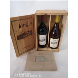 2 BOTTLE SET OF JORDAN ALEXANDER VALLEY WINES.