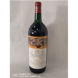 1987 CHATEAU MOUTON ROTHSCHILD 1.5L BOTTLE RED
