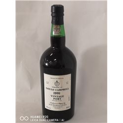 1991 GOULD CAMPBELL VINTAGE PORT. 1500ML BOTTLED