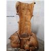 Image 5 : BURL GRAND ENTRY 2 THRONE SET COMPLETE WITH FOOT