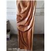 Image 1 : "WOODEN DRAPES" A HAND CARVED RED CEDAR ART PIECE