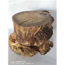 BIRD'S EYE MAPLE BURL STUMP. MADE BY OMU CUSTOM
